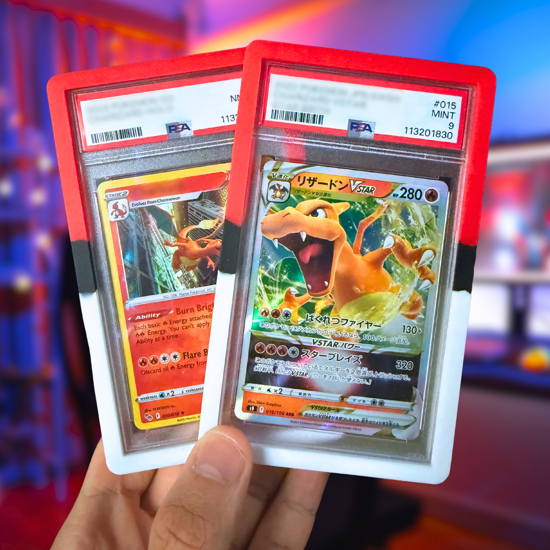 PSA Slab Guards - Pokéball Style - 5 Pack