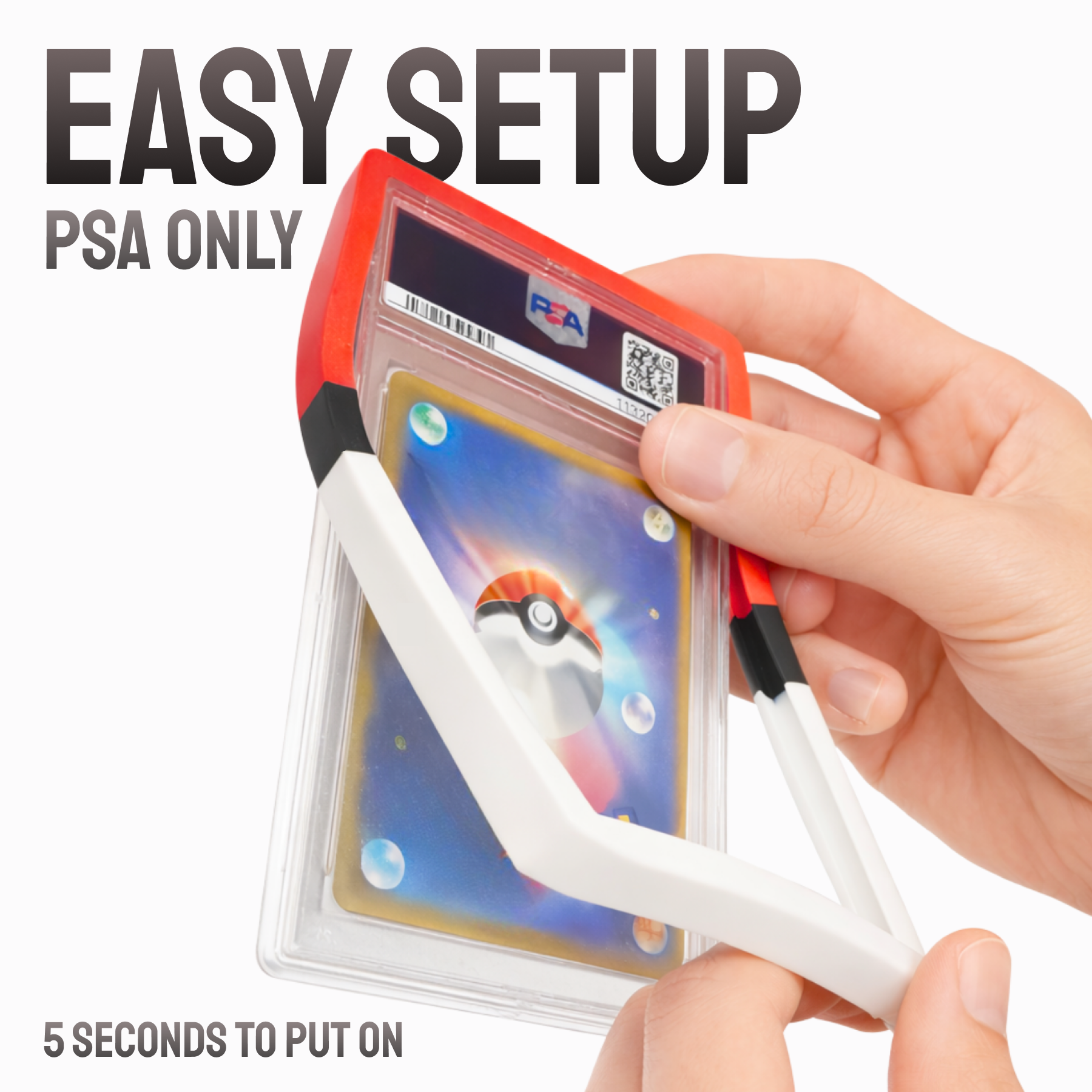 PSA Slab Guards - Pokéball Style - 5 Pack